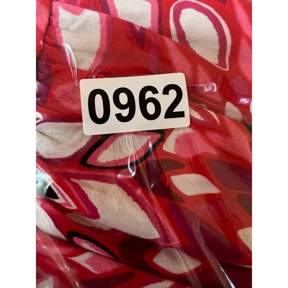 Maeve Anthropologie Bettina Dress XXS Red Floral Cotton Tiered Mini 3/4 Sleeve - Picture 10 of 10